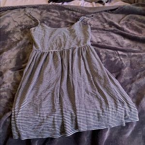 Stripped mini dress